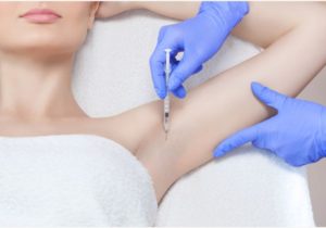 Infiltraciones para la hiperhidrosis